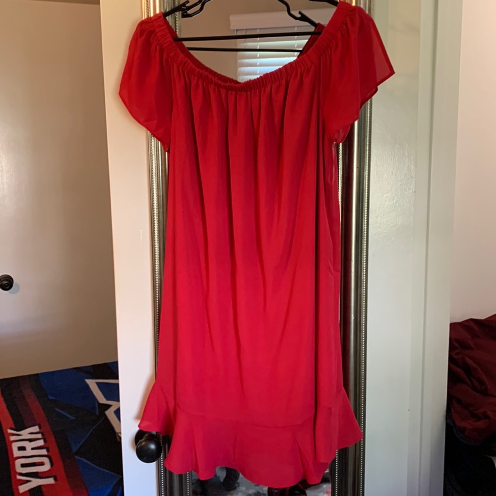Pink Express Dress. Size large
